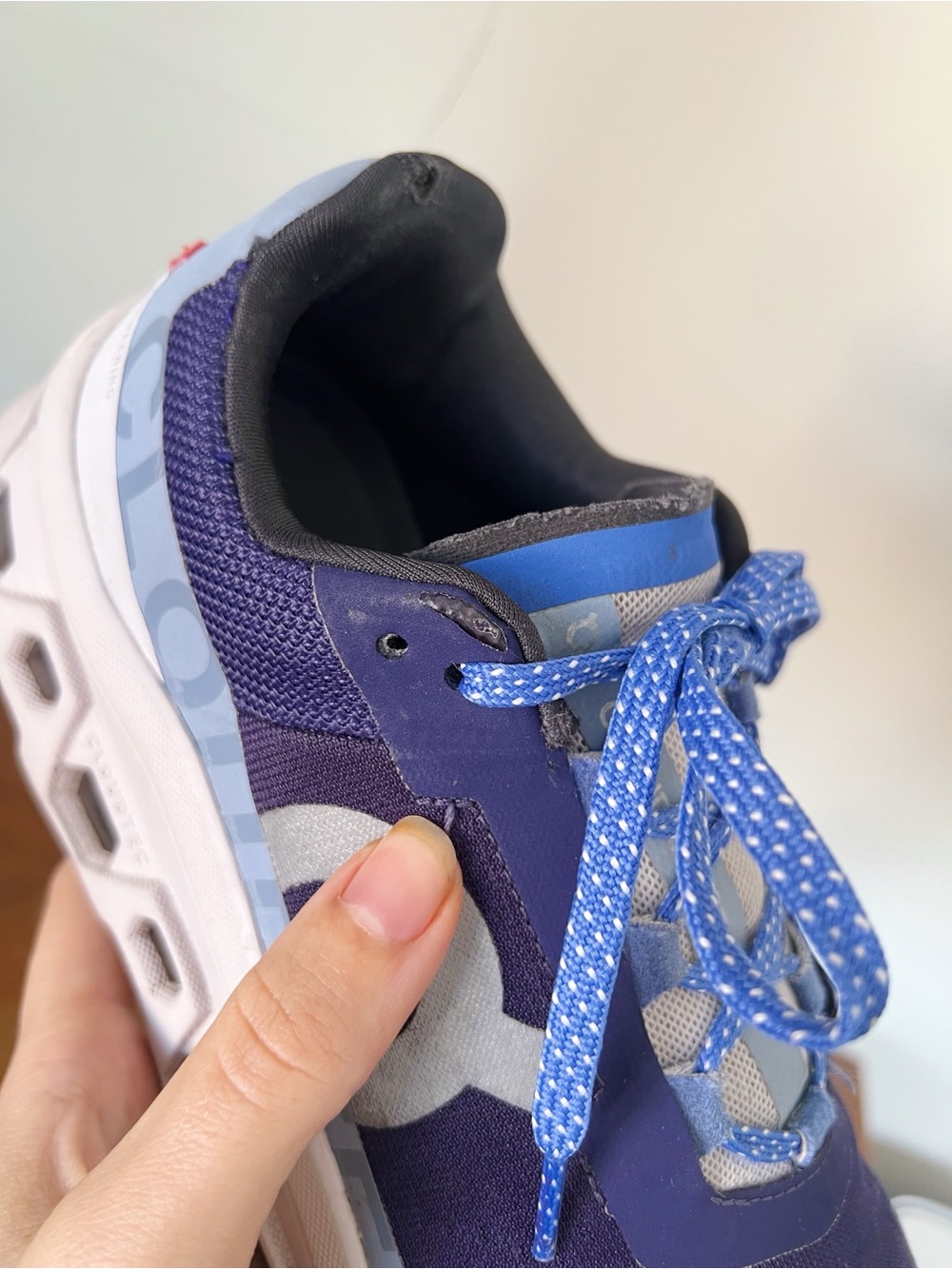 ON Running • Cloudmonster running shoes Acai / Lavender purple sneakers athletic - Picture 13 of 15
